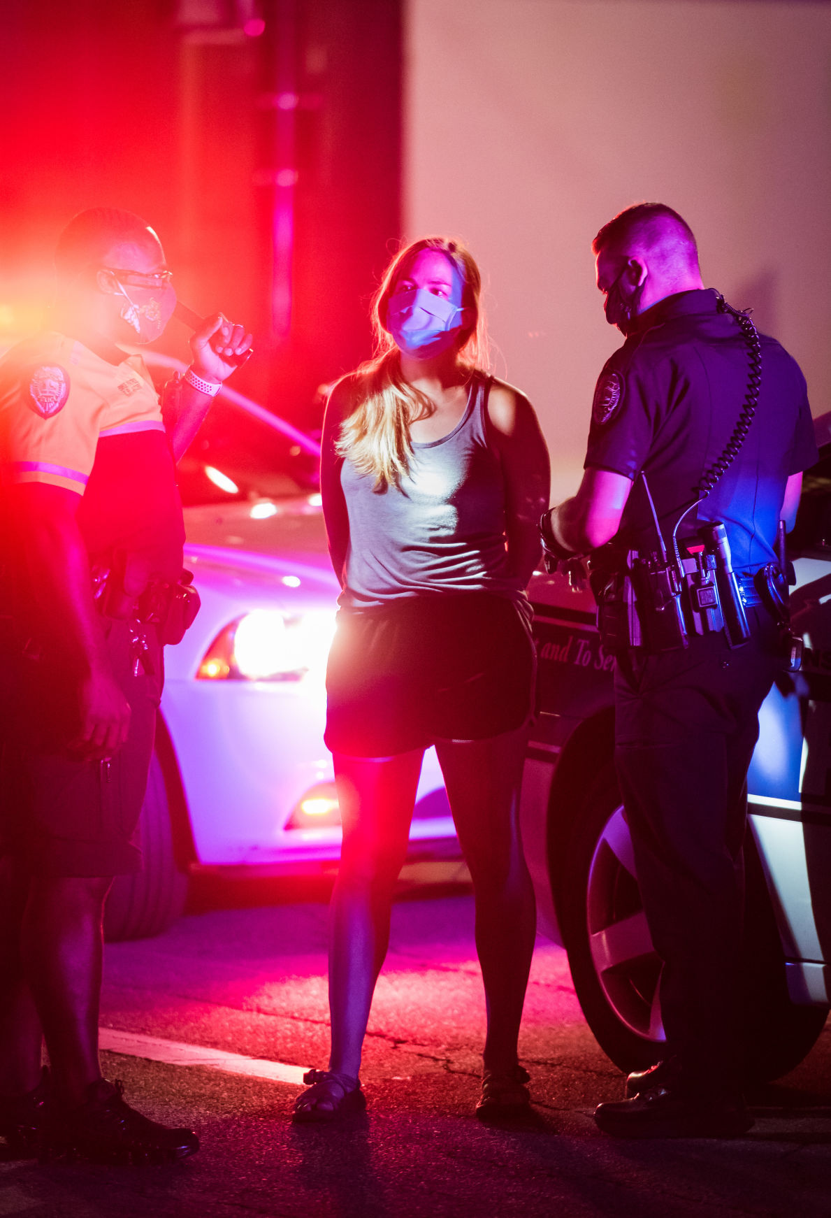 Arrests Made During Protest